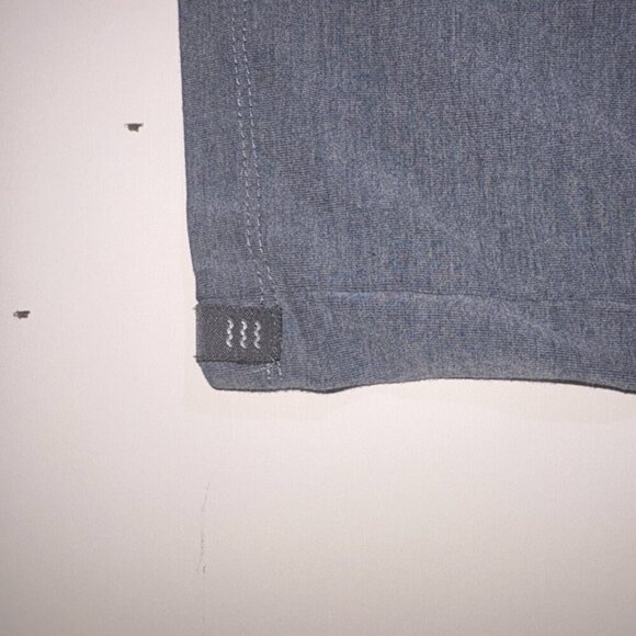 Free Fly Apparel Bamboo Long Sleeve Henley Tee Shirt Men’s Size L Outdoor Blue - Picture 8 of 8